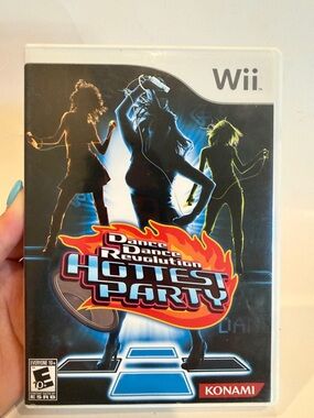 Dance Dance Revolution: Hottest Party (Wii) - Black & Blue Cover Untested